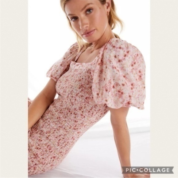 Anthropologie Dresses & Skirts - :Price Firm: NWT Anthropologie Another Love Smocked Floral Mini Dress